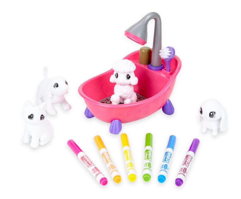 Scribble Scrubbie Pets & Safari Tub Playsets